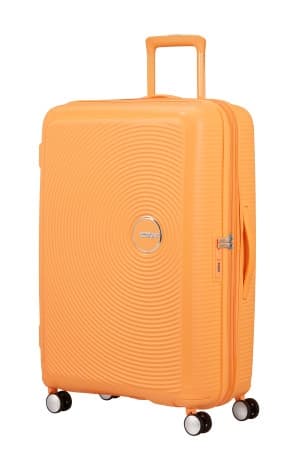 American Tourister Kufr Soundbox Spinner Expander 77/29 Papaya Pop