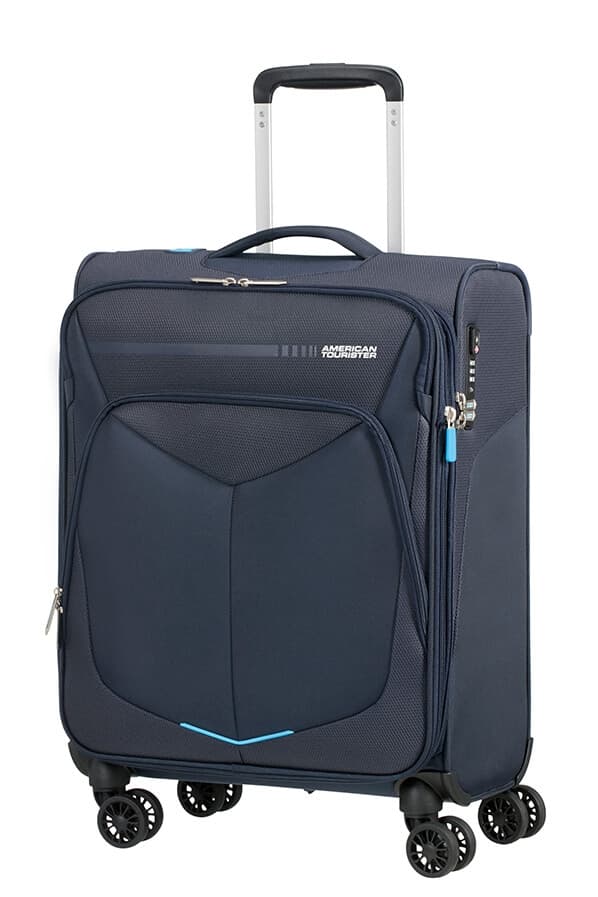 American Tourister Kufr Summerfunk Spinner Expander 55/40 Cabin Navy