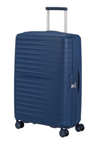 American Tourister Kufr Fastforward Spinner 68/26 Expander Navy Blue