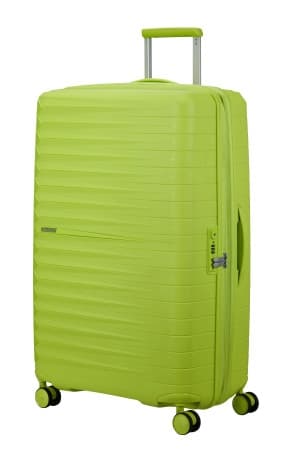 American Tourister Kufr Fastforward Spinner 78/30 Expander Neon Lime