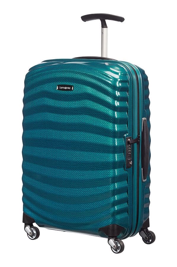 Samsonite Kufr Lite-shock Spinner 55/20 Cabin Petrol Blue