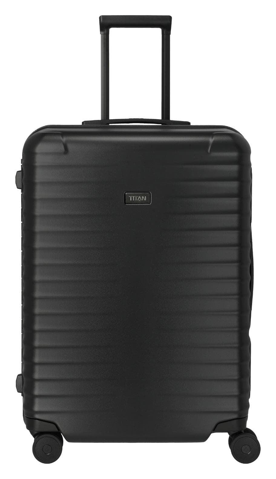 Střední skořepinový kufr Titan Overseas M plus Nightshade black