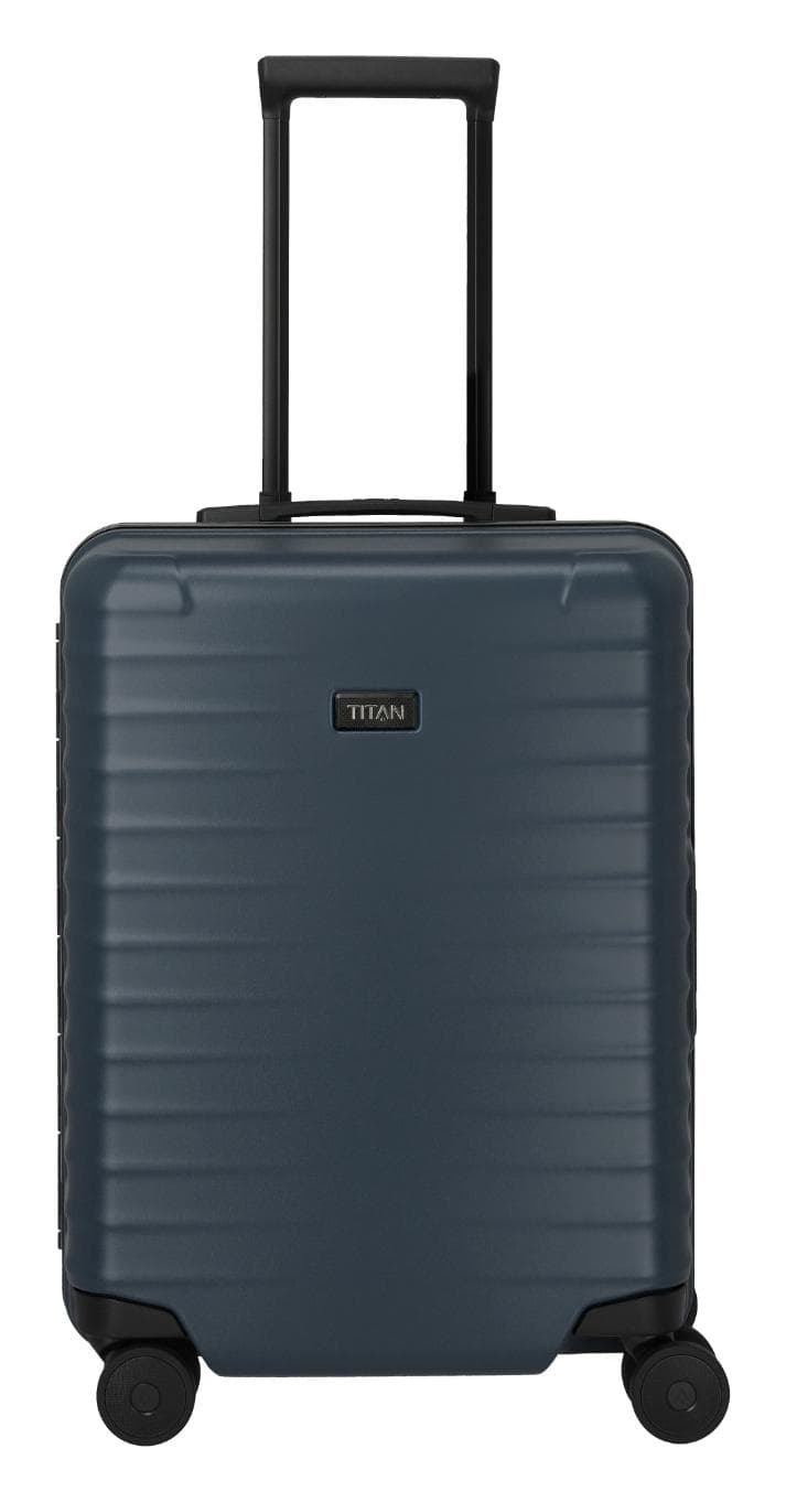 Skořepinový palubní kufr Titan Overseas S23 Midnight blue