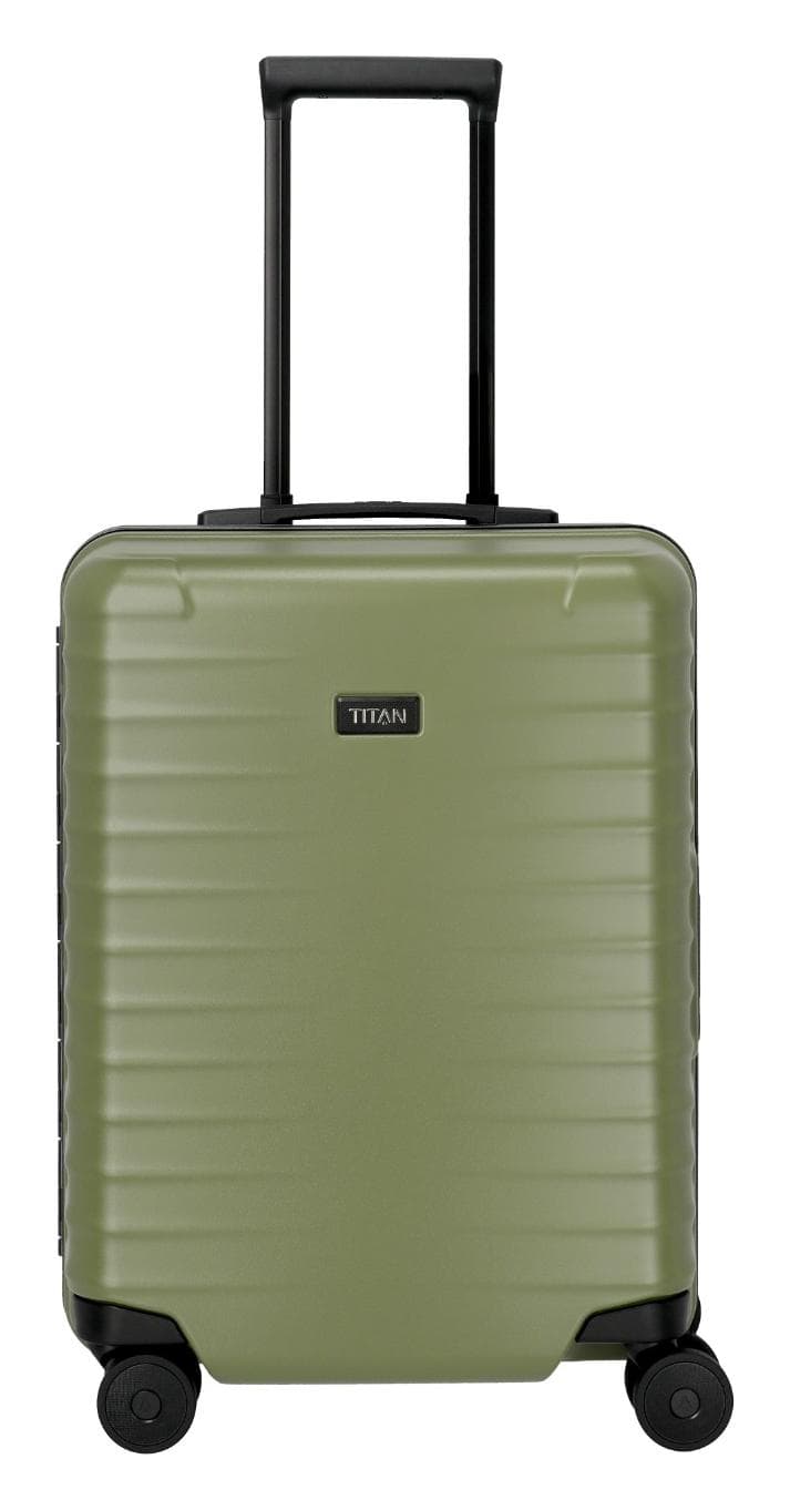 Skořepinový palubní kufr Titan Overseas S23 Forest green