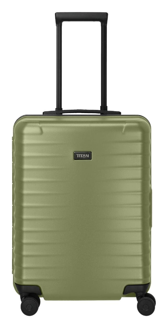 Skořepinový palubní kufr Titan Overseas S20 Forest green