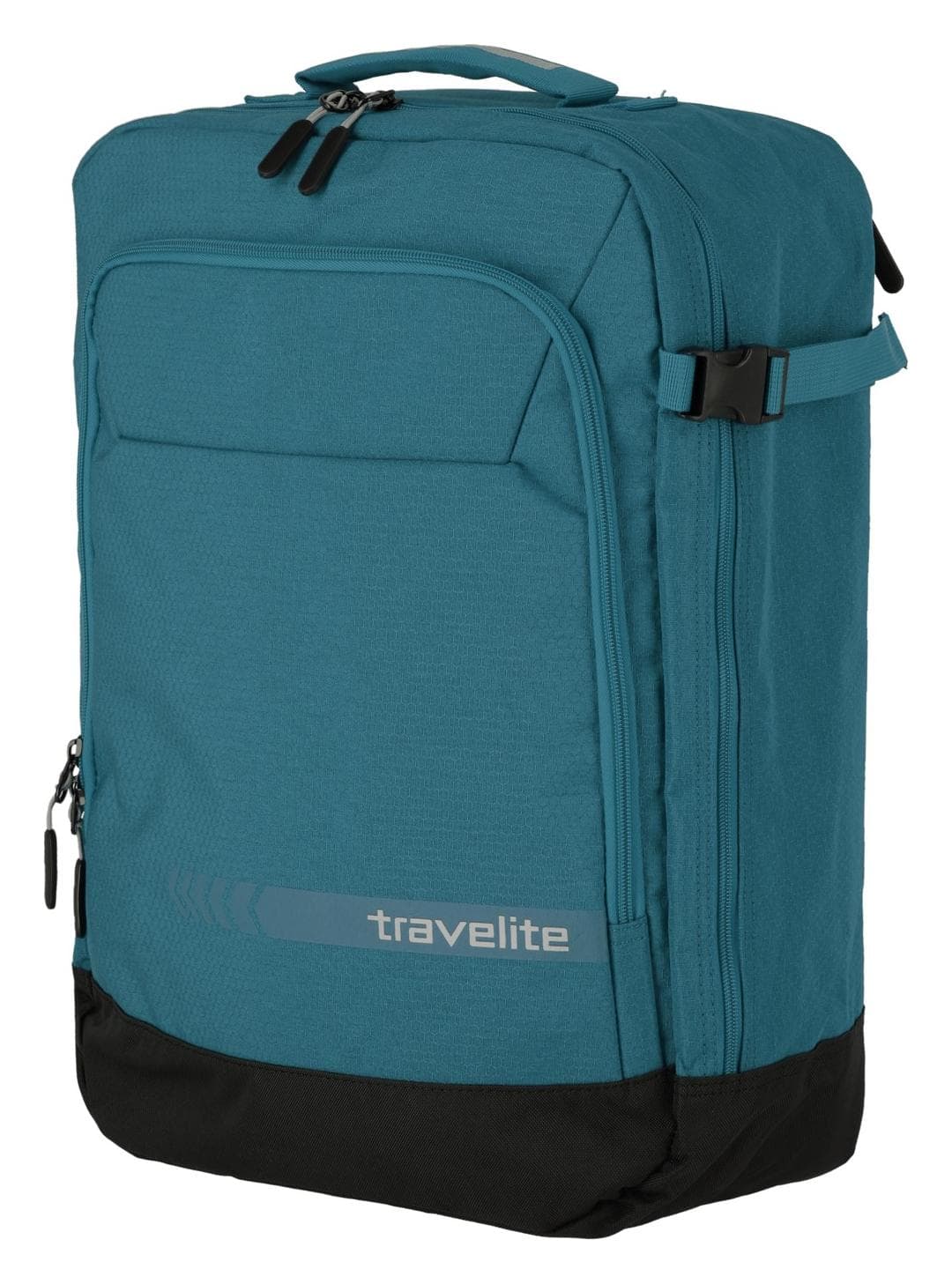 Příruční zavazadlo 55x40x20 Travelite Kick Off Multibag Backpack Petrol