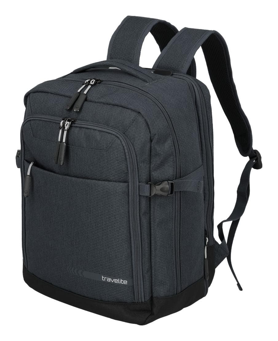 Batoh do letadla 40x30x20 Travelite Kick Off Backpack Cabin new Size Anthracite