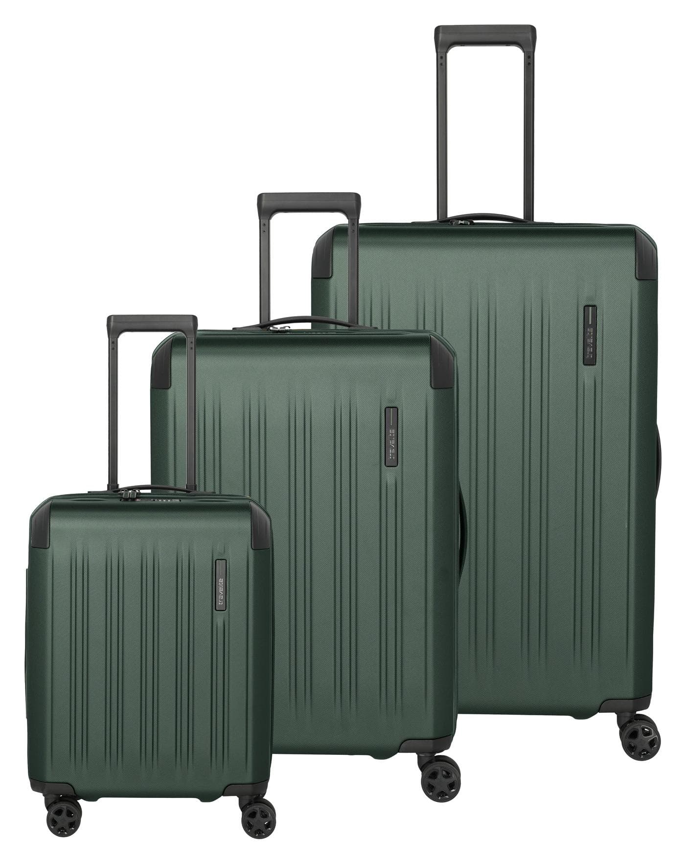 Sada cestovních kufrů Travelite Dynamiic S,M,L exp Green