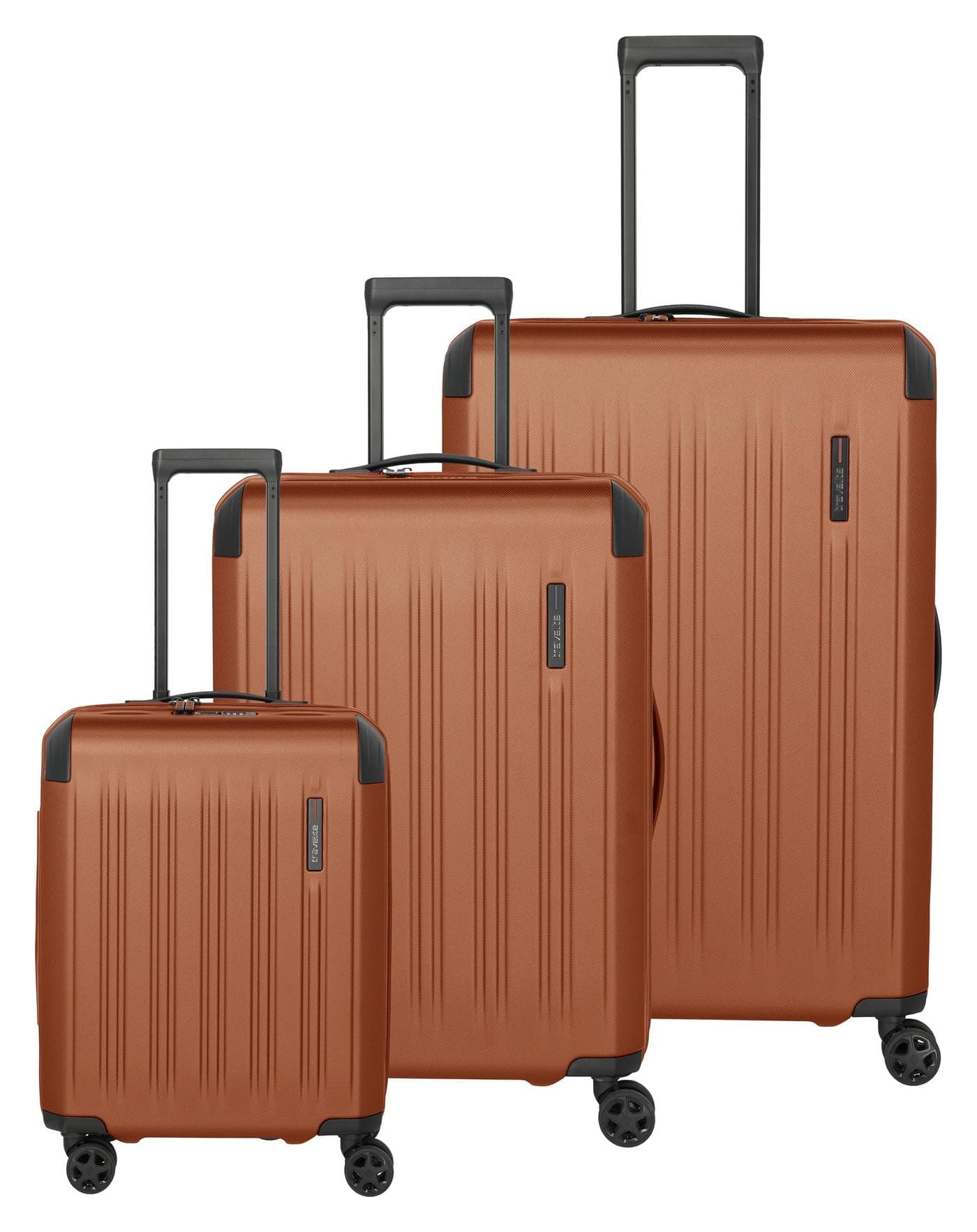 Sada cestovních kufrů Travelite Dynamiic S,M,L exp Copper