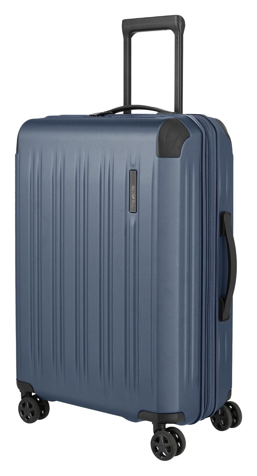 Střední skořepinový kufr na kolečkách Travelite Dynamiic M exp Denim blue