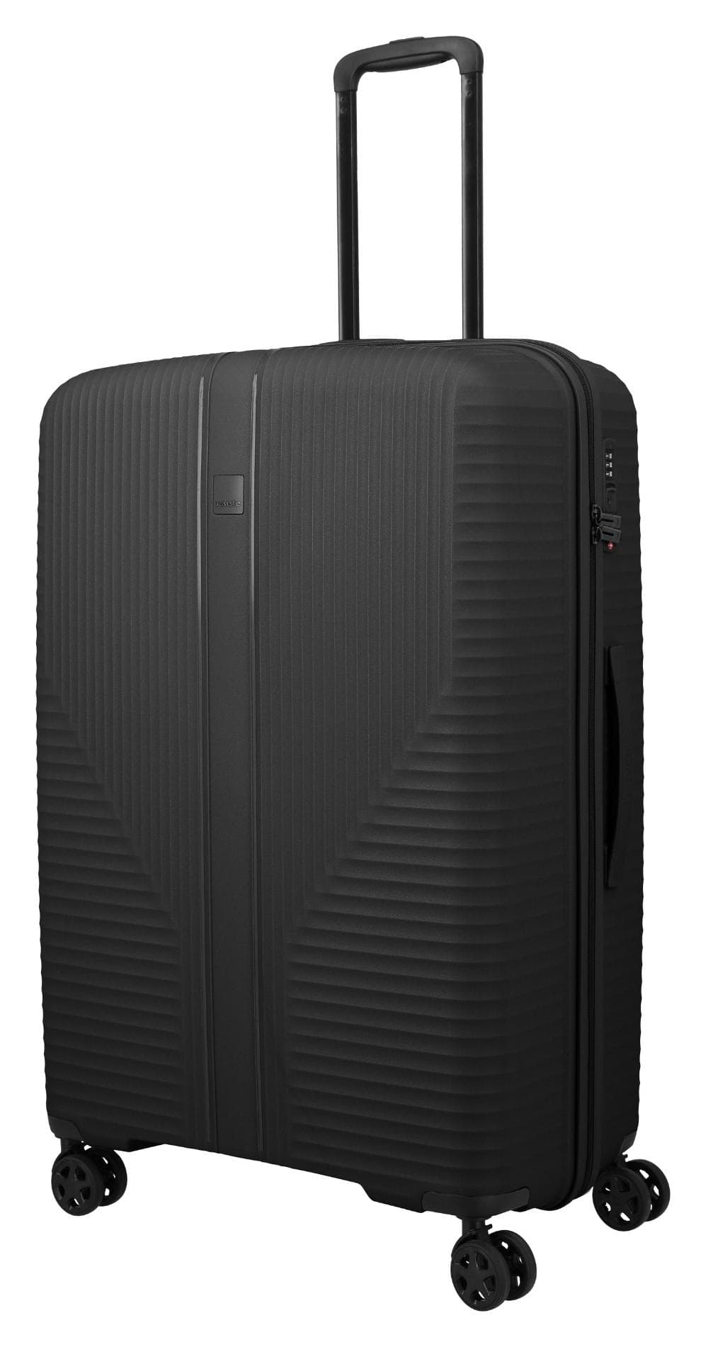 Velký skořepinový kufr Travelite Air Stripe L Black