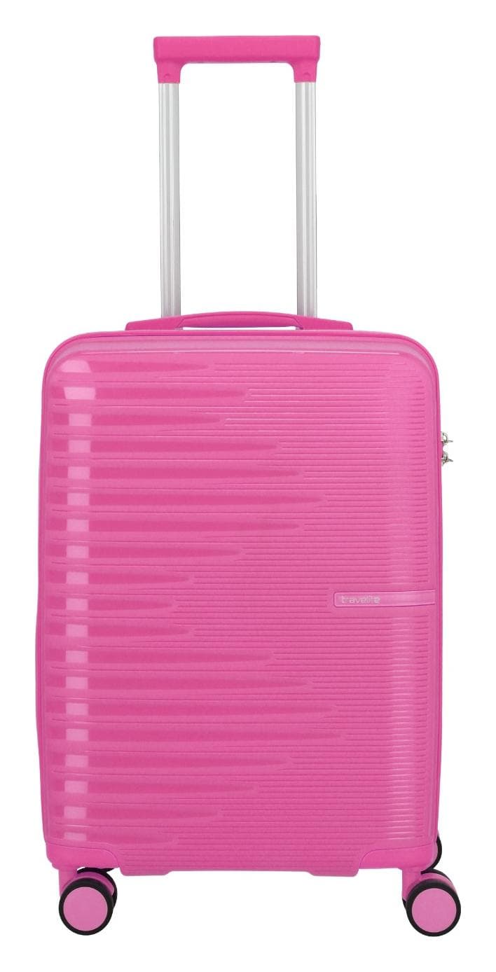 Skořepinový palubní kufr Travelite Pacific S Pink