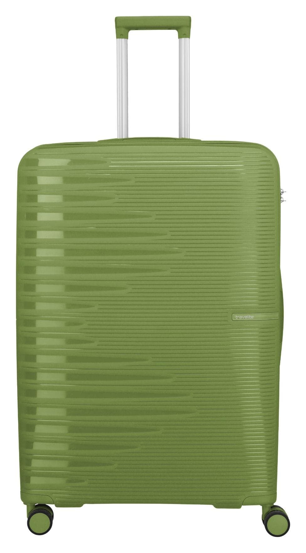 Velký skořepinový kufr Travelite Pacific L Olive