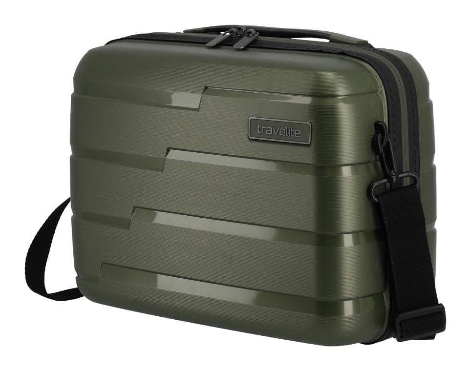 Kosmetický kufr Travelite Air Base Beauty Case Olive