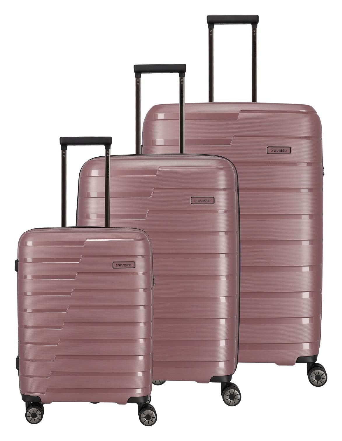 Sada cestovních kufrů Travelite Air Base S,M,L Lilac