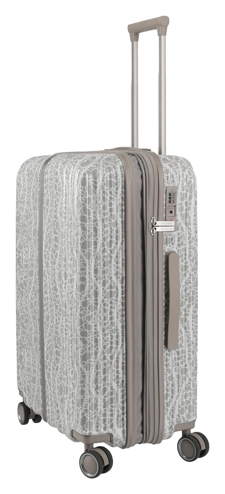 Střední skořepinový kufr Travelite Lascana Edition M Champagne