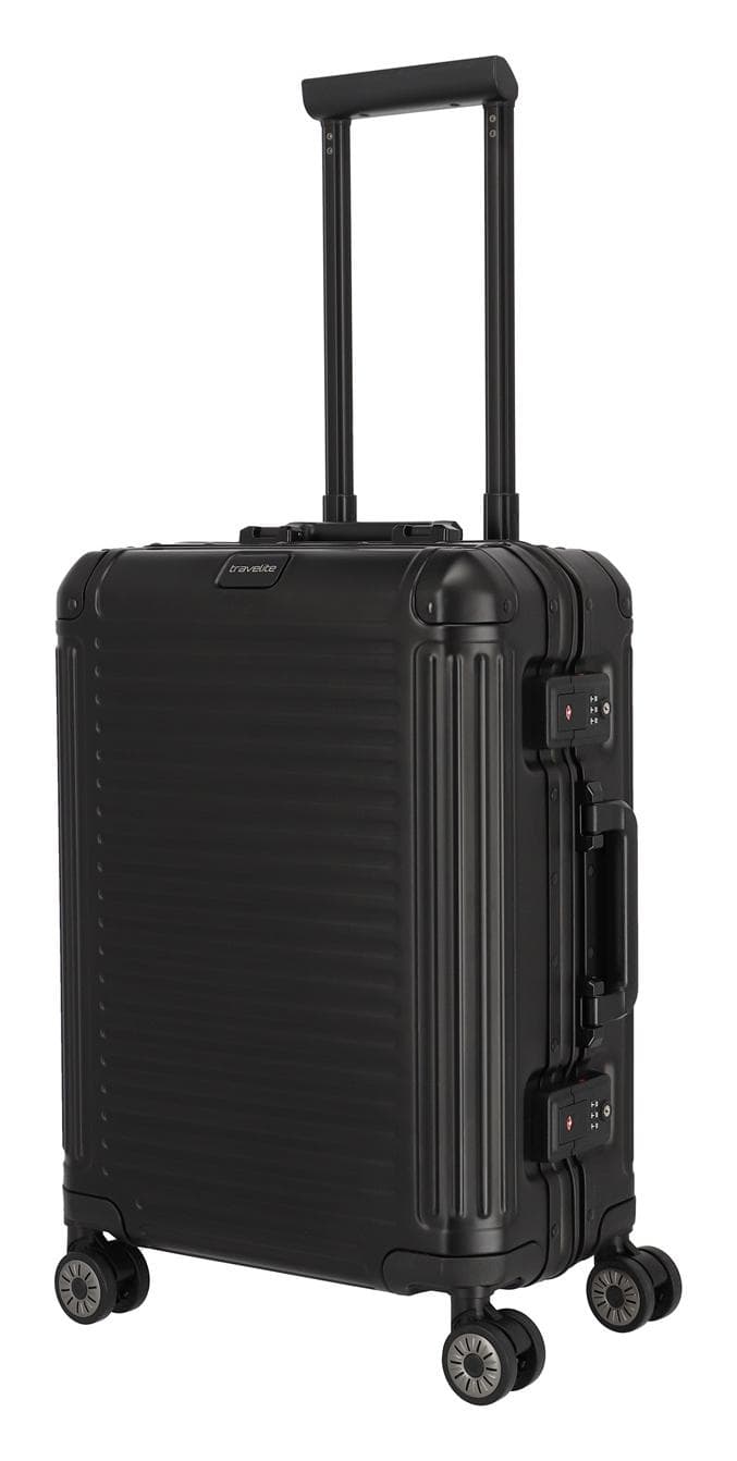 Hliníkový kufr Travelite Next 2.0 S Black Matt