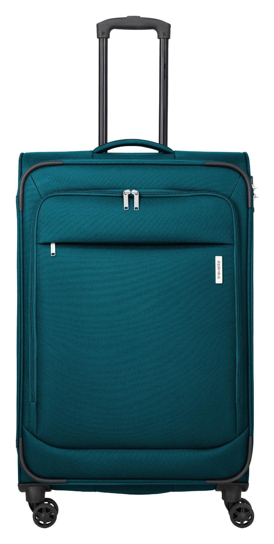 Velký textilní kufr na kolečkách Travelite Priego L Petrol