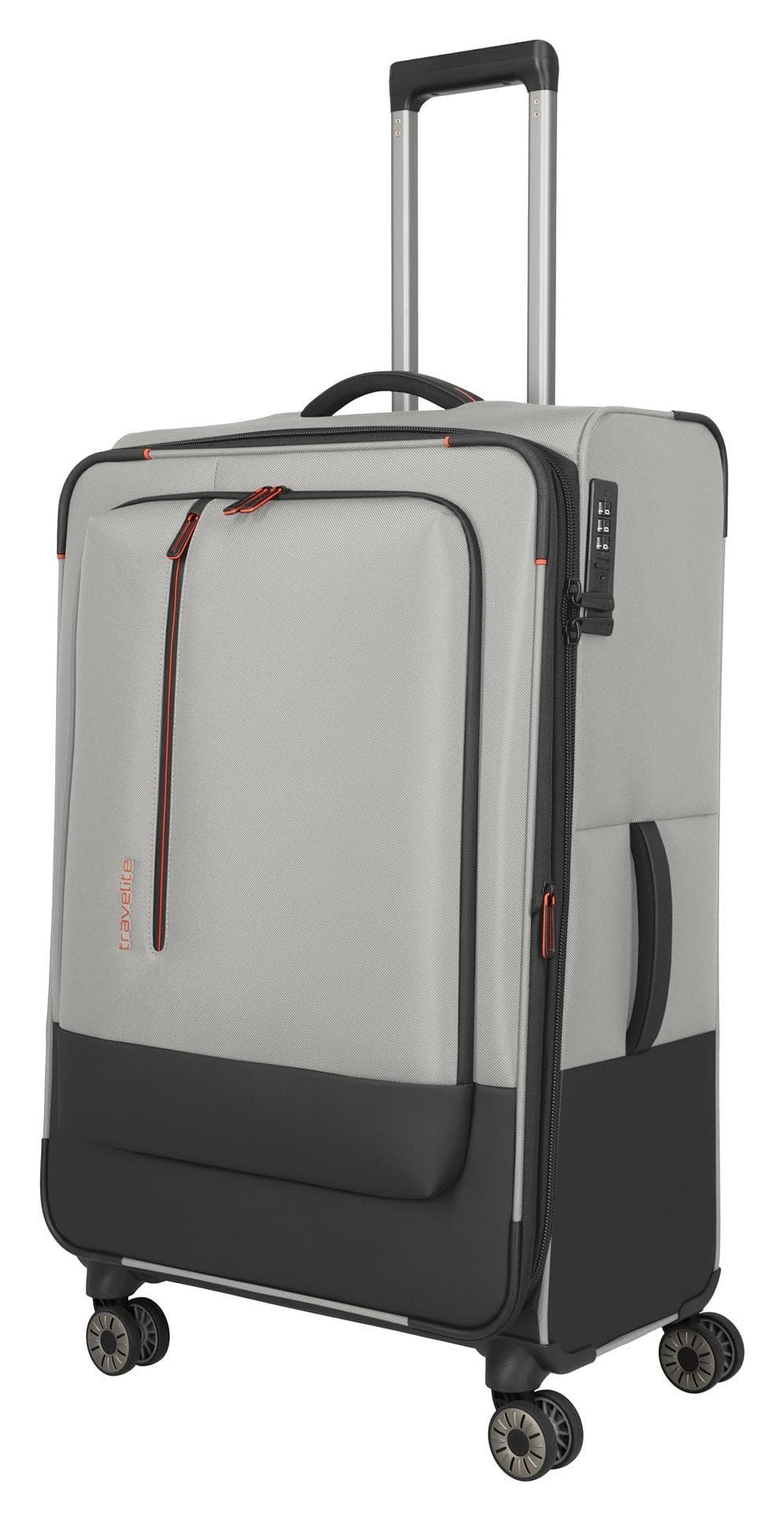 Velký cestovní kufr na kolečkách Travelite Crosslite 5.0 L White Sand