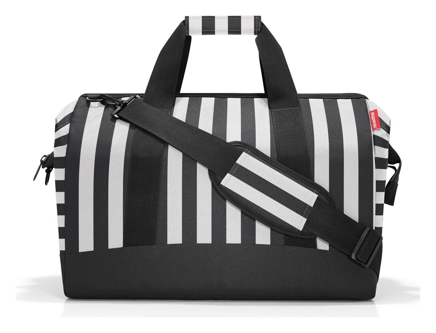 Cestovní taška Reisenthel Allrounder L Summerstripes black, černá