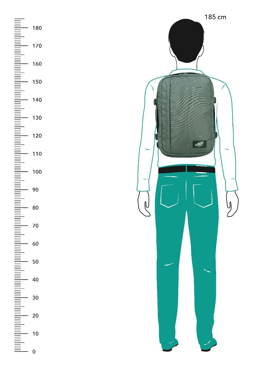 Cestovní batoh do letadla CabinZero Classic Plus 32L Georgian Khaki