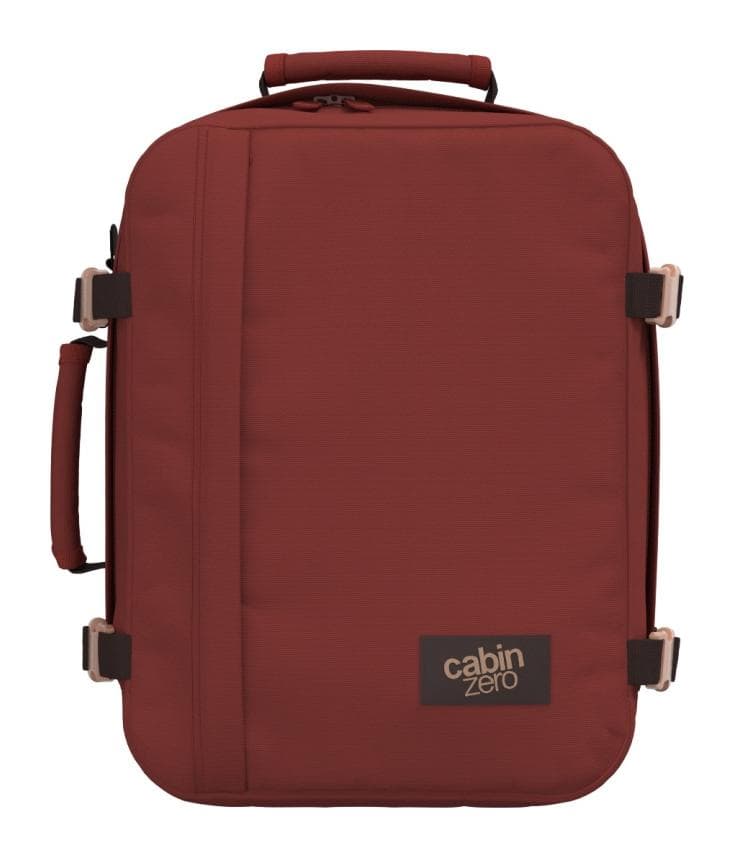 Batoh do letadla 40x30x20 CabinZero Classic 28L Sangria red