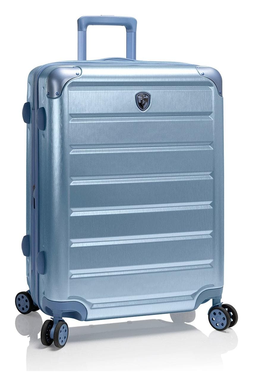 Velký cestovní kufr na kolečkách Heys Alumix M Icy Blue