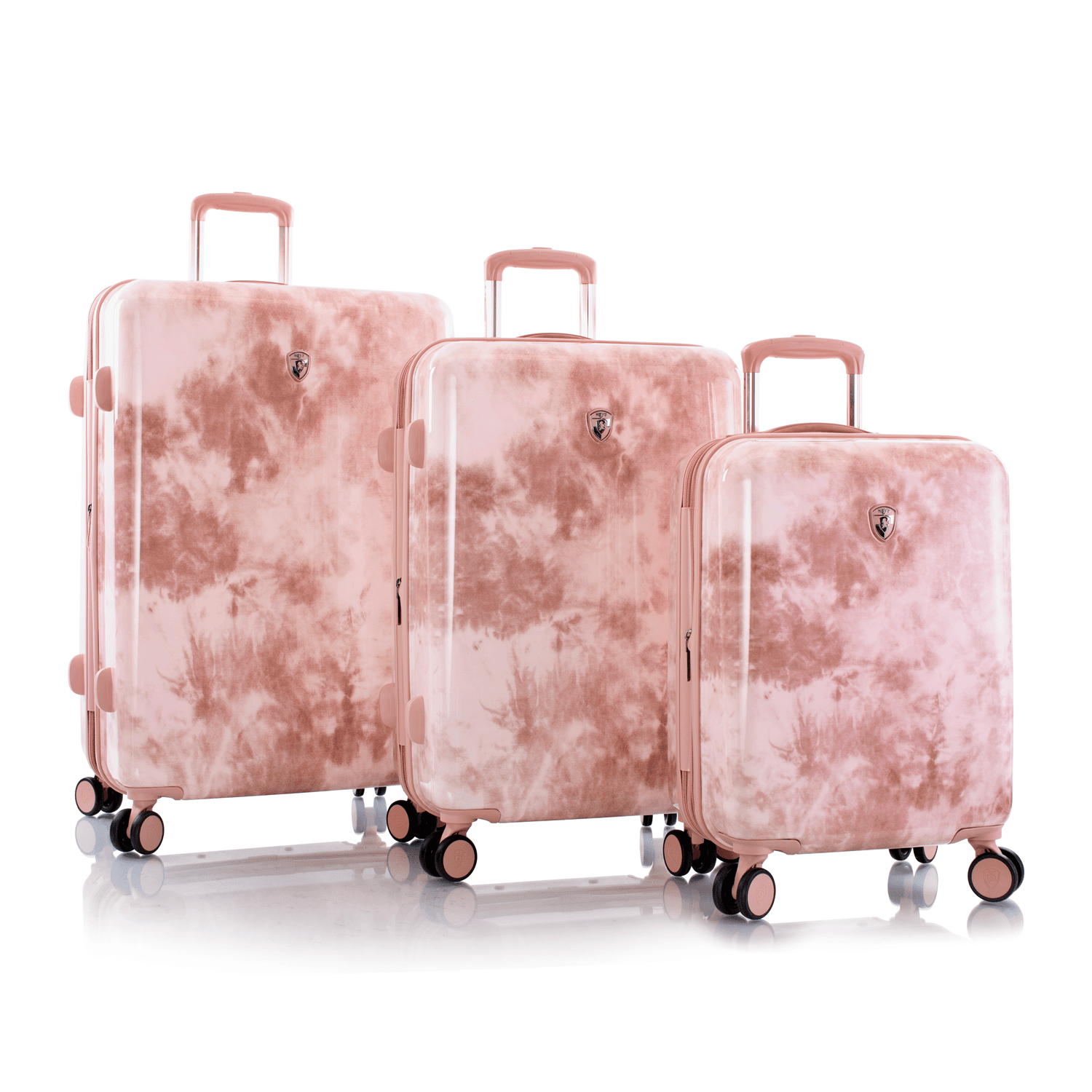 Sada cestovních kufrů Heys Tie-Dye Rose S,M,L