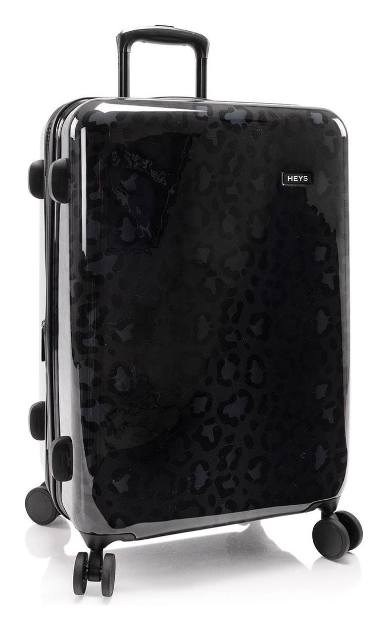 Střední cestovní kufr na kolečkách Heys Elite Black Leopard M