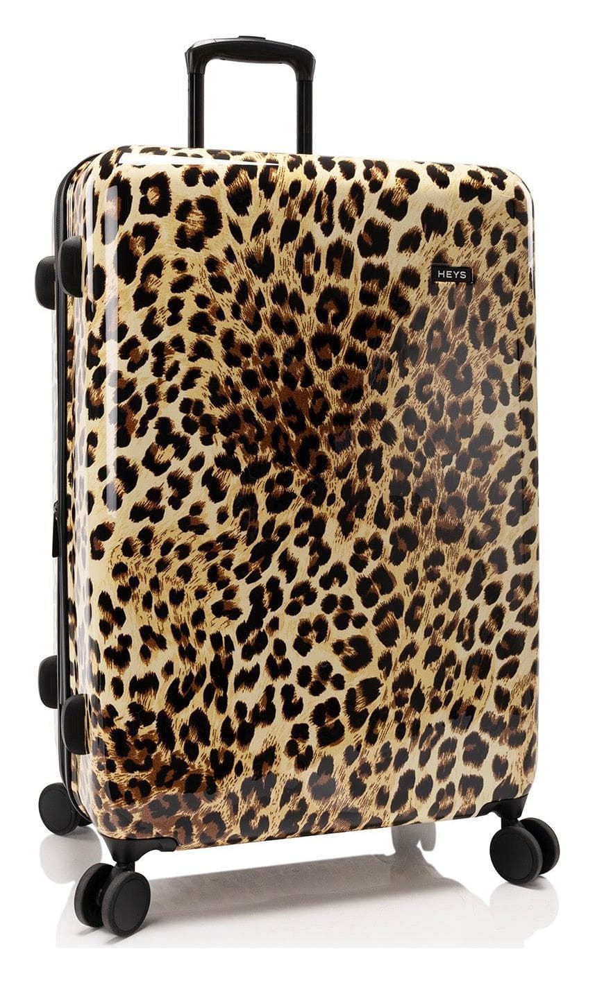 Velký cestovní kufr na kolečkách Heys Elite Brown Leopard L