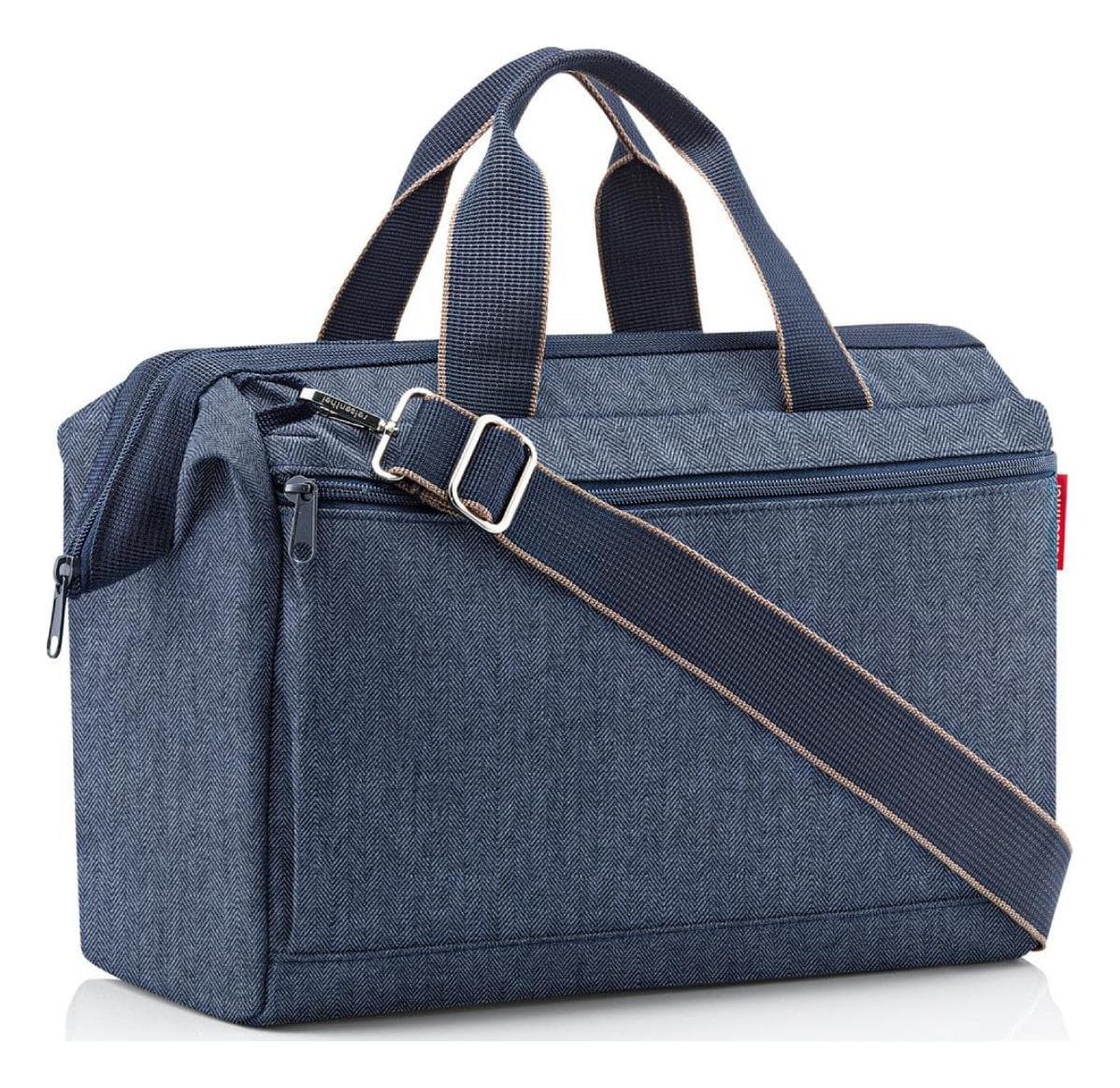 Dámská cestovní taška Reisenthel Allrounder S Pocket Herringbone Dark Blue