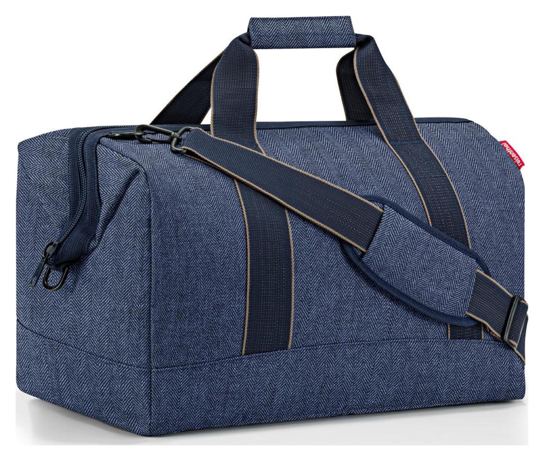 Dámská cestovní taška Reisenthel Allrounder L Herringbone Dark Blue