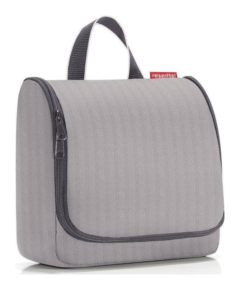 Toaletní taška Reisenthel Toiletbag Herringbone Grey