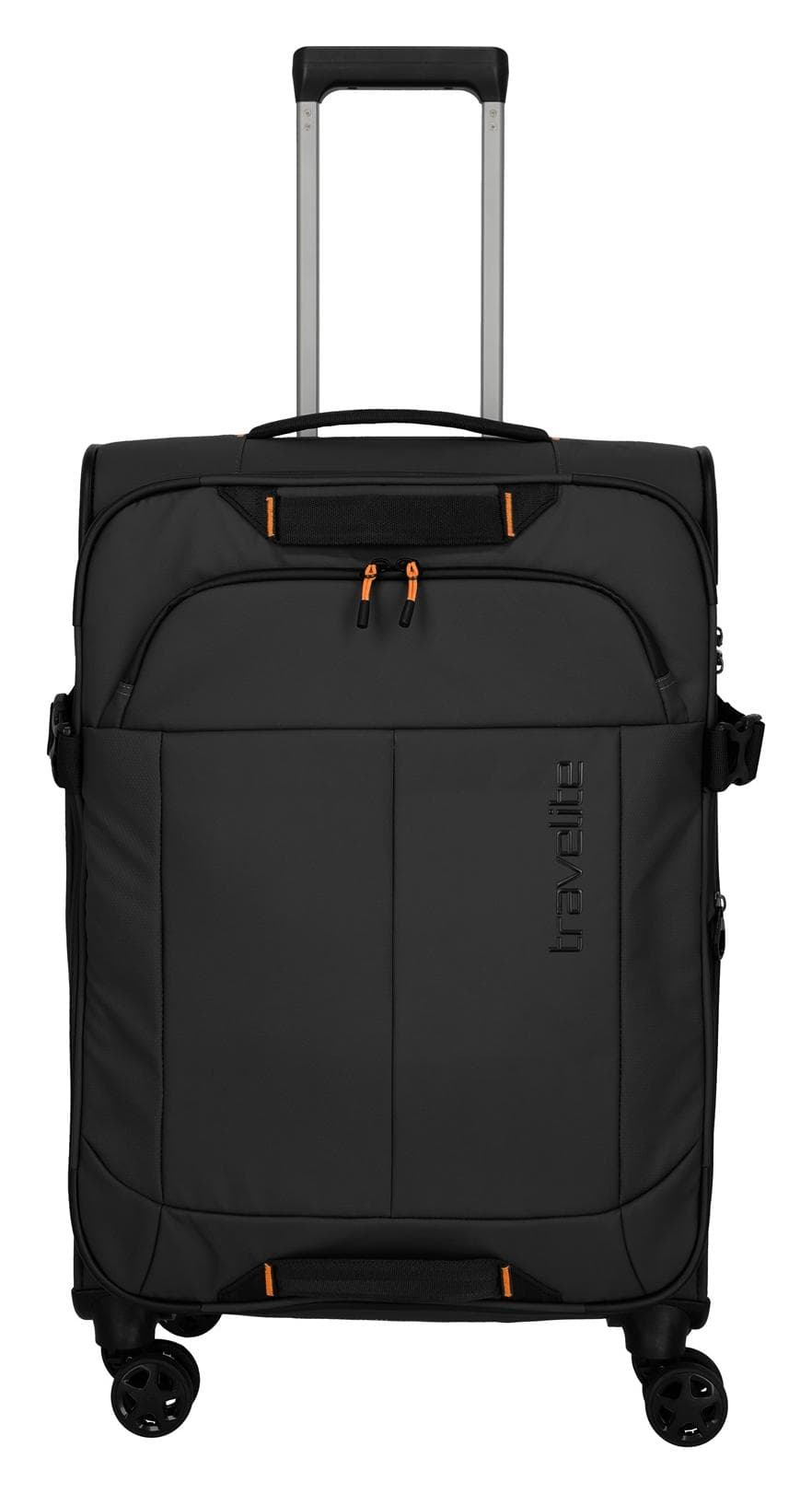 Střední textilní kufr na kolečkách Travelite Briize M Black