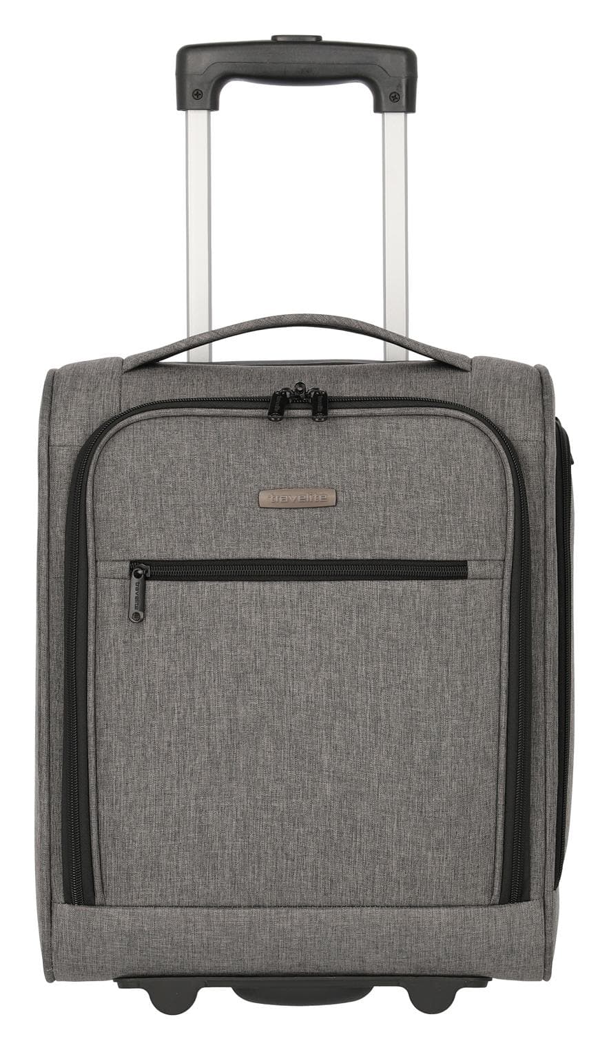 Textilní palubní kufr Travelite Cabin 2w Underseater Grey Melange