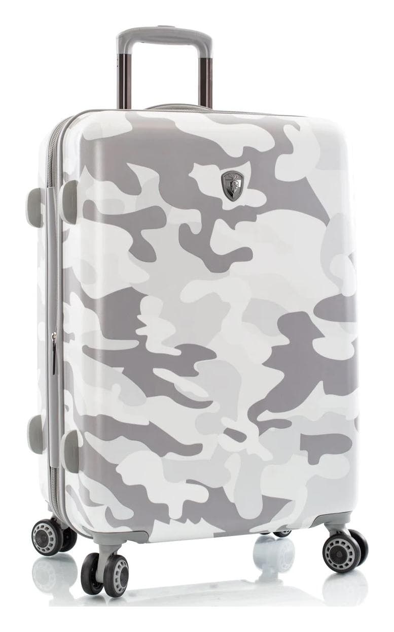 Střední cestovní kufr na kolečkách Heys White Camo M