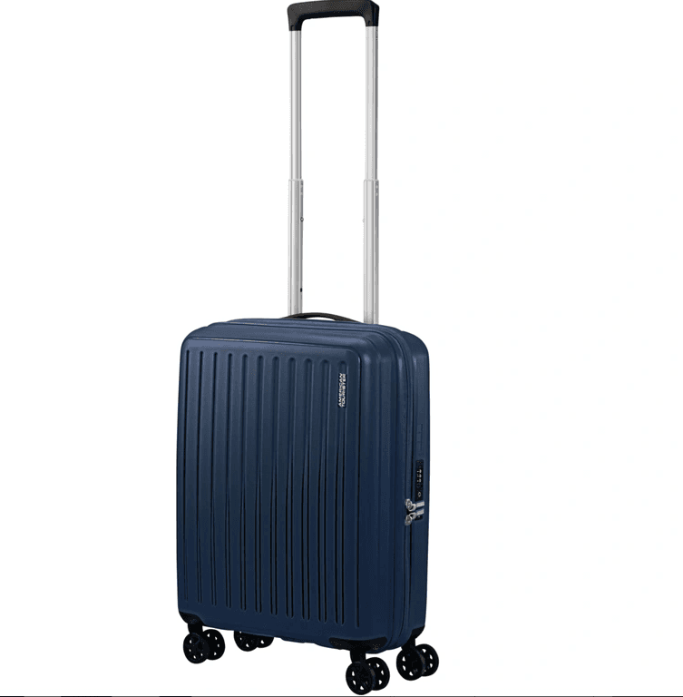 American Tourister Rejoy Spinner 55 cm Navy Blue kabinový kufr 35 l 153176-1598