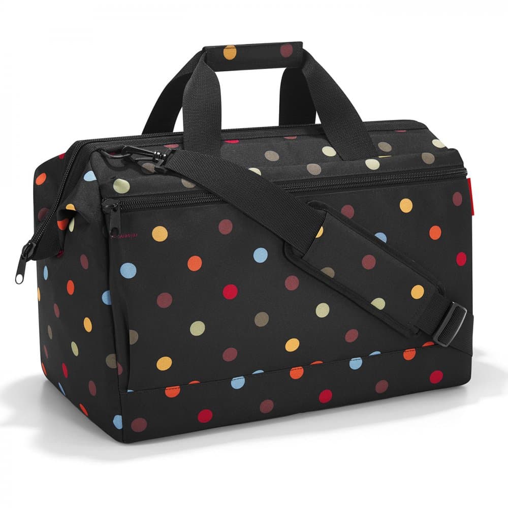 Dámská cestovní taška Reisenthel allrounder L pocket dots 32 L MK7009