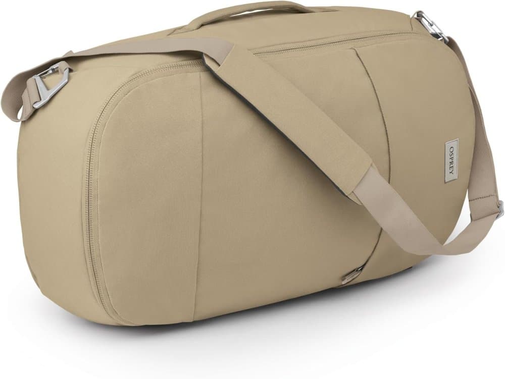 Osprey Arcane Duffel Pack 30L Latte Brown - cestovní taška a batoh 2v1