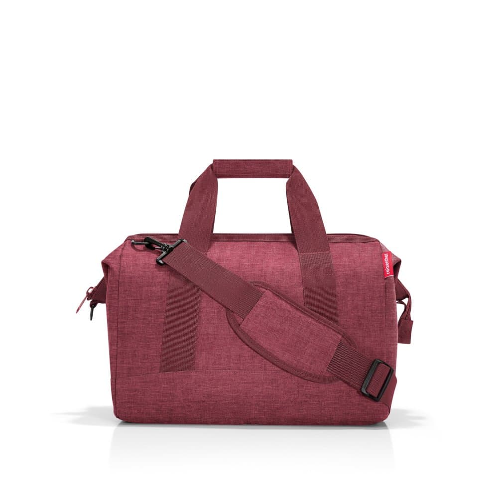 Elegantní dámská cestovní taška Reisenthel Allrounder M twist maroon MS3104 bordová