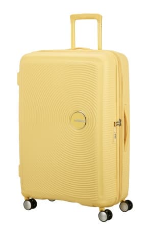 American Tourister Kufr Soundbox Spinner Expander 77/29 Pastel Yellow