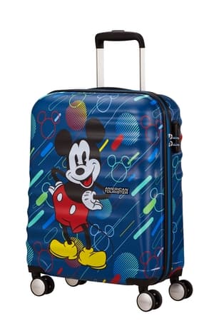 American Tourister Dětský kufr Wavebreaker Disney Spinner 55/20 Cabin Mickey Future Pop