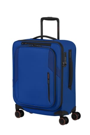 Samsonite Kufr Glazed Spinner Expander 55/20 Cabin Electric Blue