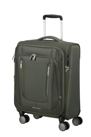 American Tourister Kufr Wanderlite Spinner 55/20 Cabin Expander Dark Khaki