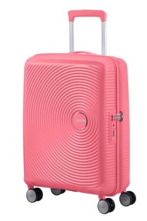 American Tourister Kufr Soundbox Spinner Expander 55/20 Cabin Sun Kissed Coral