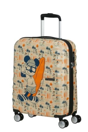 American Tourister Dětský kufr Wavebreaker Disney Spinner 55/20 Cabin Mickey Super Surf