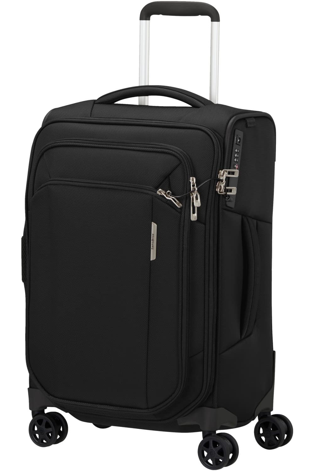 Samsonite Kufr Respark Spinner Expander 55/22/35 Cabin Ozone Black