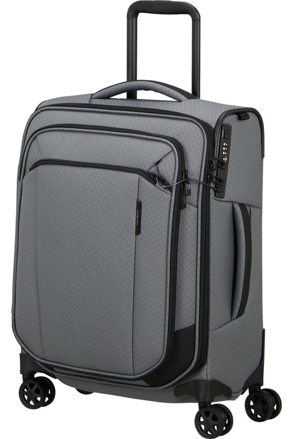 Samsonite Kufr Respark Spinner 55/20 Cabin Charcoal Amber