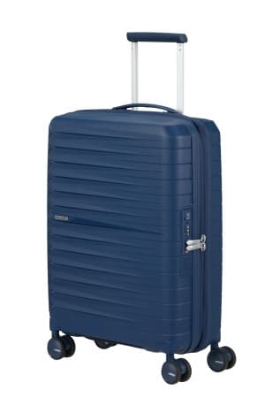 American Tourister Kufr Fastforward Spinner 55/20 Cabin Expander Navy Blue