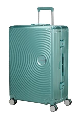 American Tourister Kufr Soundbox Alu Spinner 77/30 Dusty Turquoise